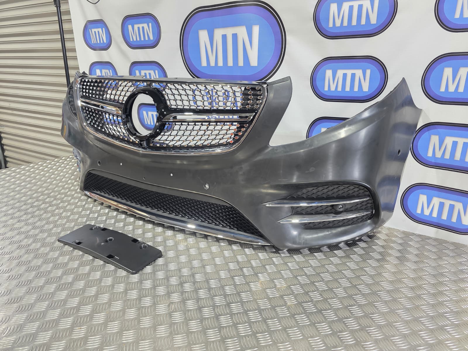 FRONT BUMPER FOR MERCEDES VITO V CLASS W447 15-24 AMG LINE NIGHT EDITION