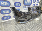FRONT BUMPER FOR MERCEDES GLC X253 AMG LINE 15 - 19 C197 OBSIDIAN BLACK