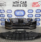 FRONT BACK BUMPER FOR MERCEDES W222 S Class Maybach S680 OBSIDIAN BLACK 14-20