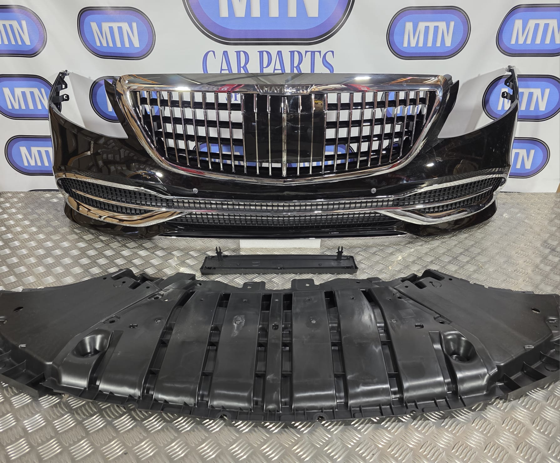 FRONT BACK BUMPER FOR MERCEDES W222 S Class Maybach S680 OBSIDIAN BLACK 14-20