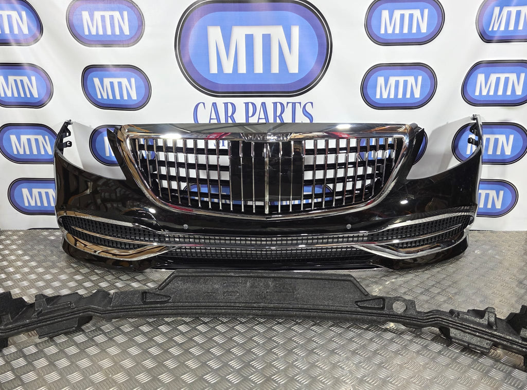 FRONT BACK BUMPER FOR MERCEDES W222 S Class Maybach S680 OBSIDIAN BLACK 14-20