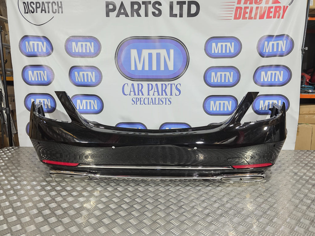 FRONT BACK BUMPER FOR MERCEDES W222 S Class Maybach S680 OBSIDIAN BLACK 14-20