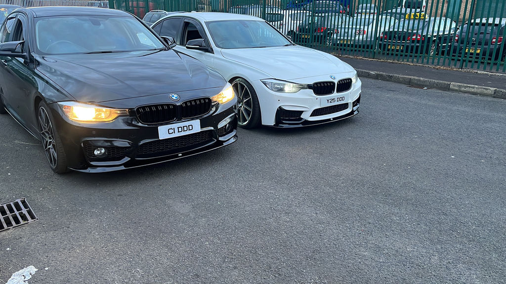 Front Bumper M3 Style For BMW 3 Series 11-19 F30 F31 M3 Front Bumper Kidney Grills (With or Without Fog Lights)