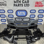 Front Bumper For BMW 3 Series 11-19 F30 F31 M Sport Splitter Kidney Grill Fogs