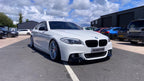 BMW 5 SERIES M SPORT 2013 - 2017 F10 F11 LCI FACELIFT FRONT BUMPER + GRILLS TRIM