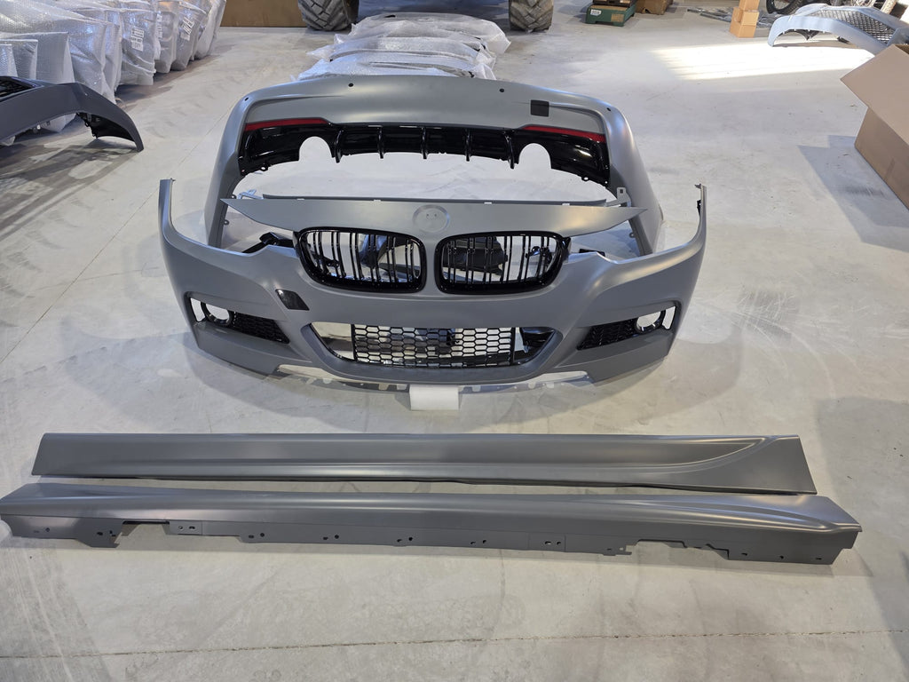 Full M Sport kit For BMW 3 Series 11-19 F30 F31 Front & Rear bumper, Side Skirts, Kidney Grills