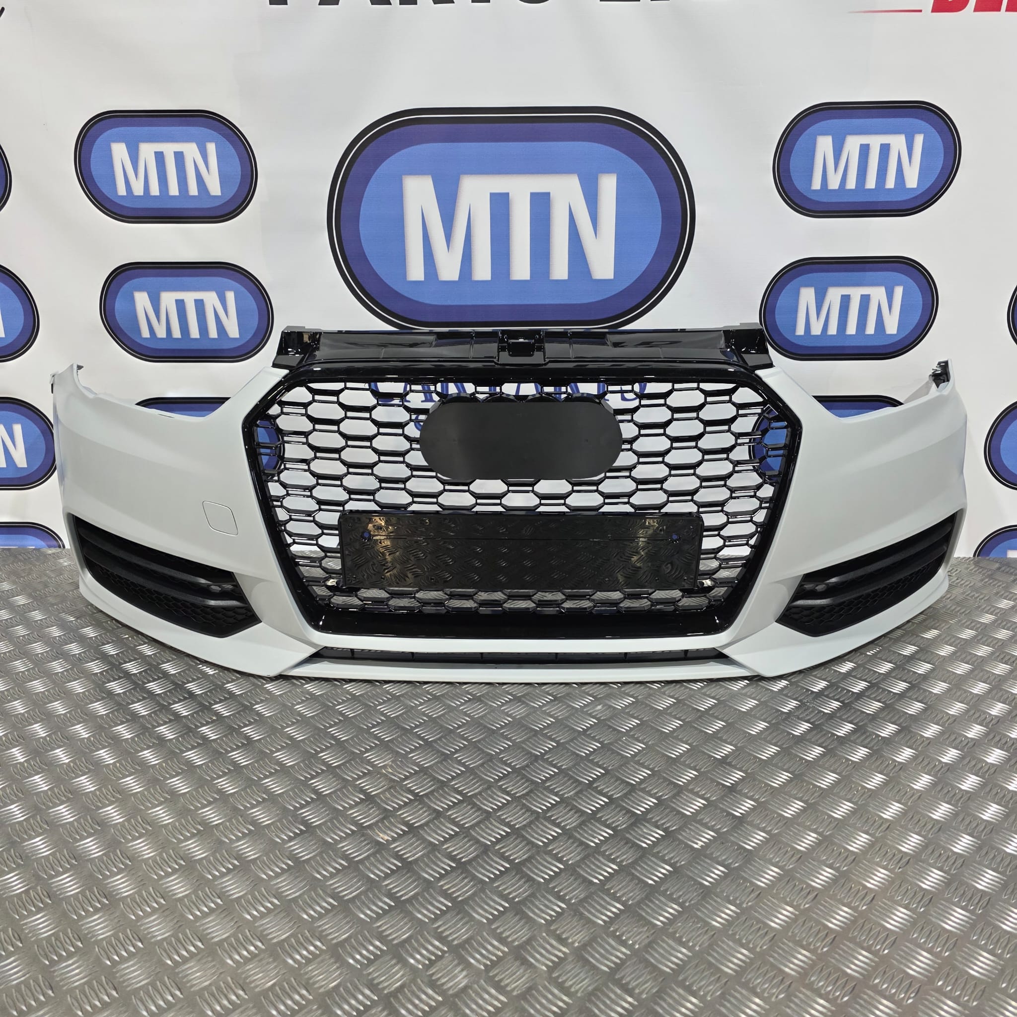 New Complete Front Bumper for A1 / S1 2014-2018 Facelift with Honeycomb Grill