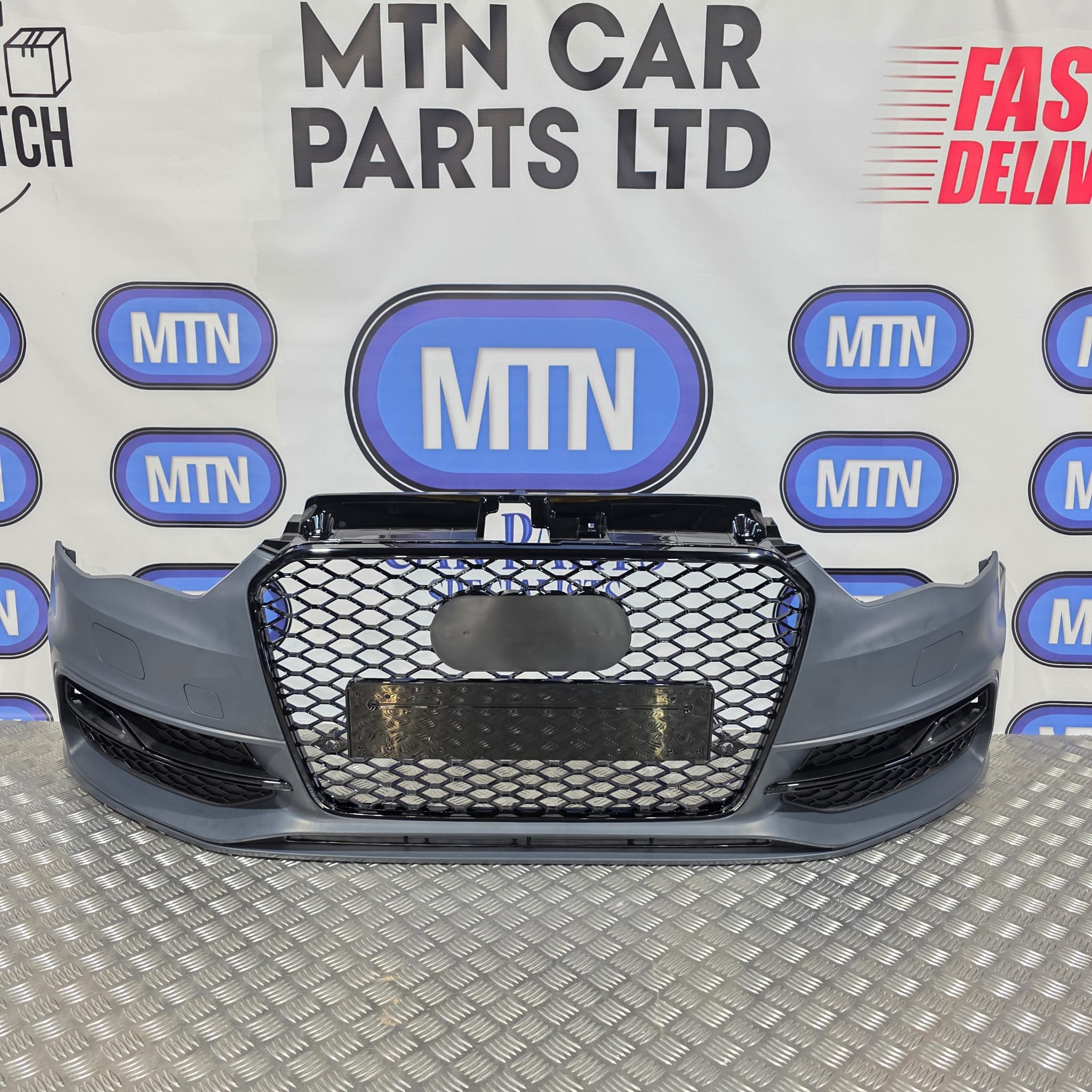 New Complete Front Bumper Skin for A3 / S3 8V 2012-2015 Prefacelift Hatchback S-Line