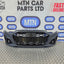 Complete Front Bumper – Audi A4 / S4 B9.5 Facelift S-Line Gloss Black (2020–2024)