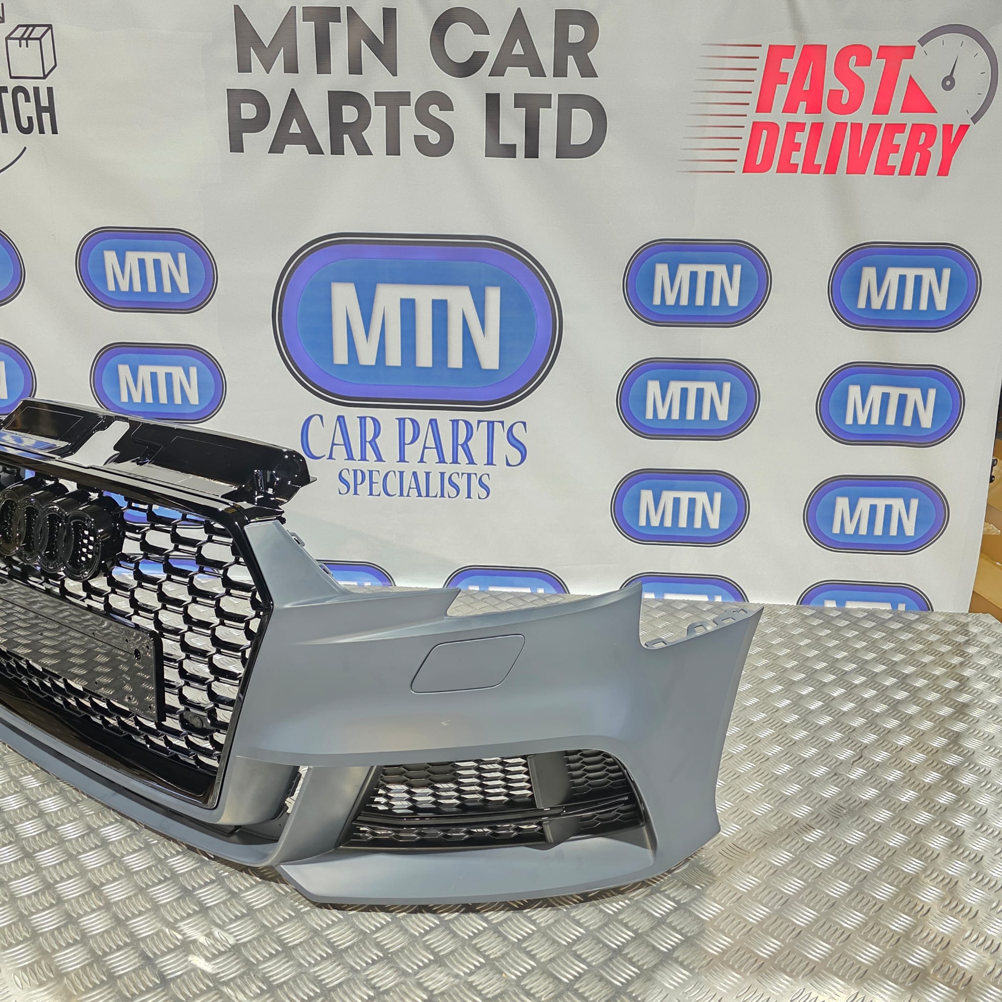New Front Bumper Complete for A3 / S3 8V 2016-2020 Hatchback S-Line