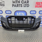 Complete Front Bumper for Audi Q7 / SQ7 2020-2024 S-Line Black Line 4M