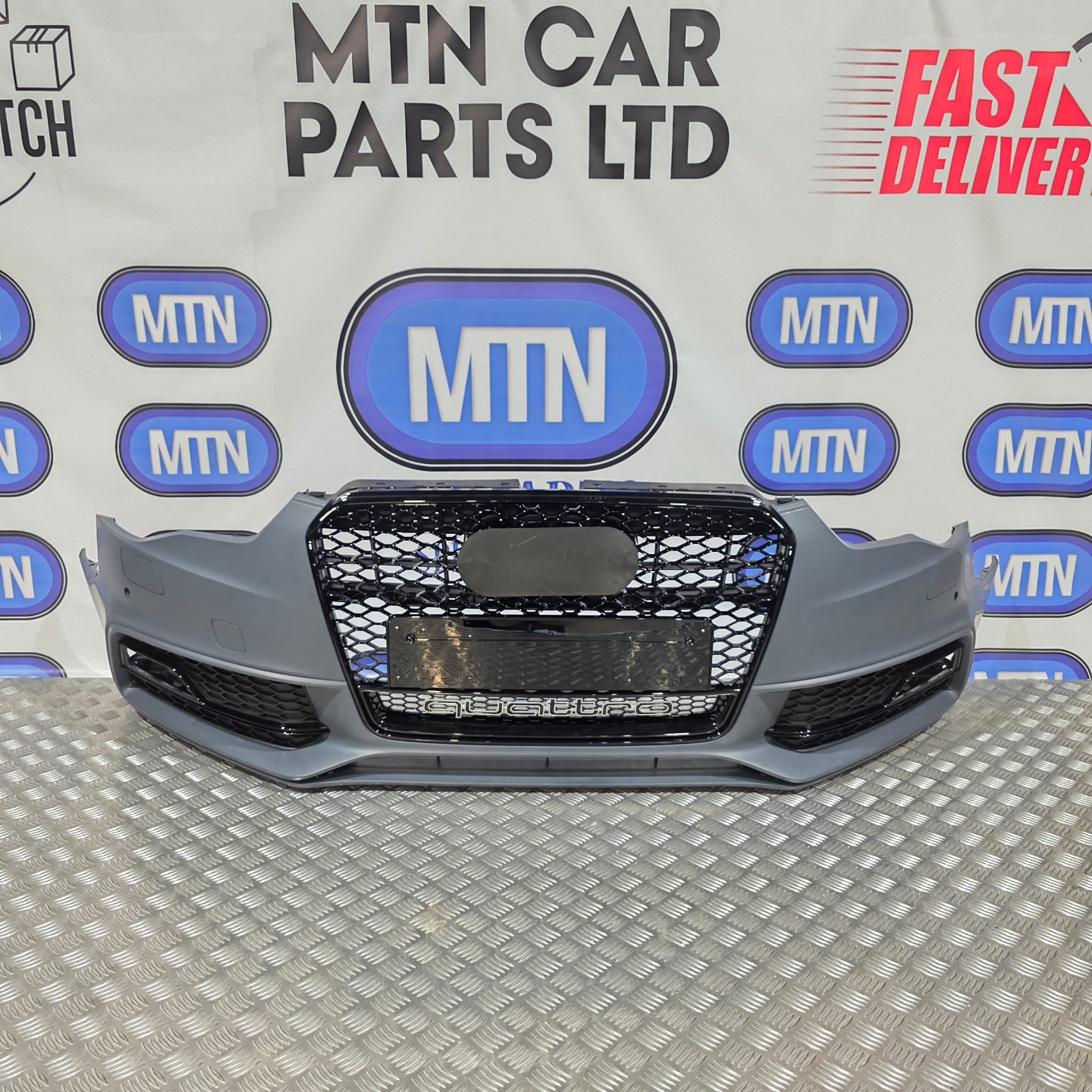 NEW Complete Front Bumper for Audi A5 / S5 B8.5 2012 - 2015 Facelift S-Line Gril Secondary image
