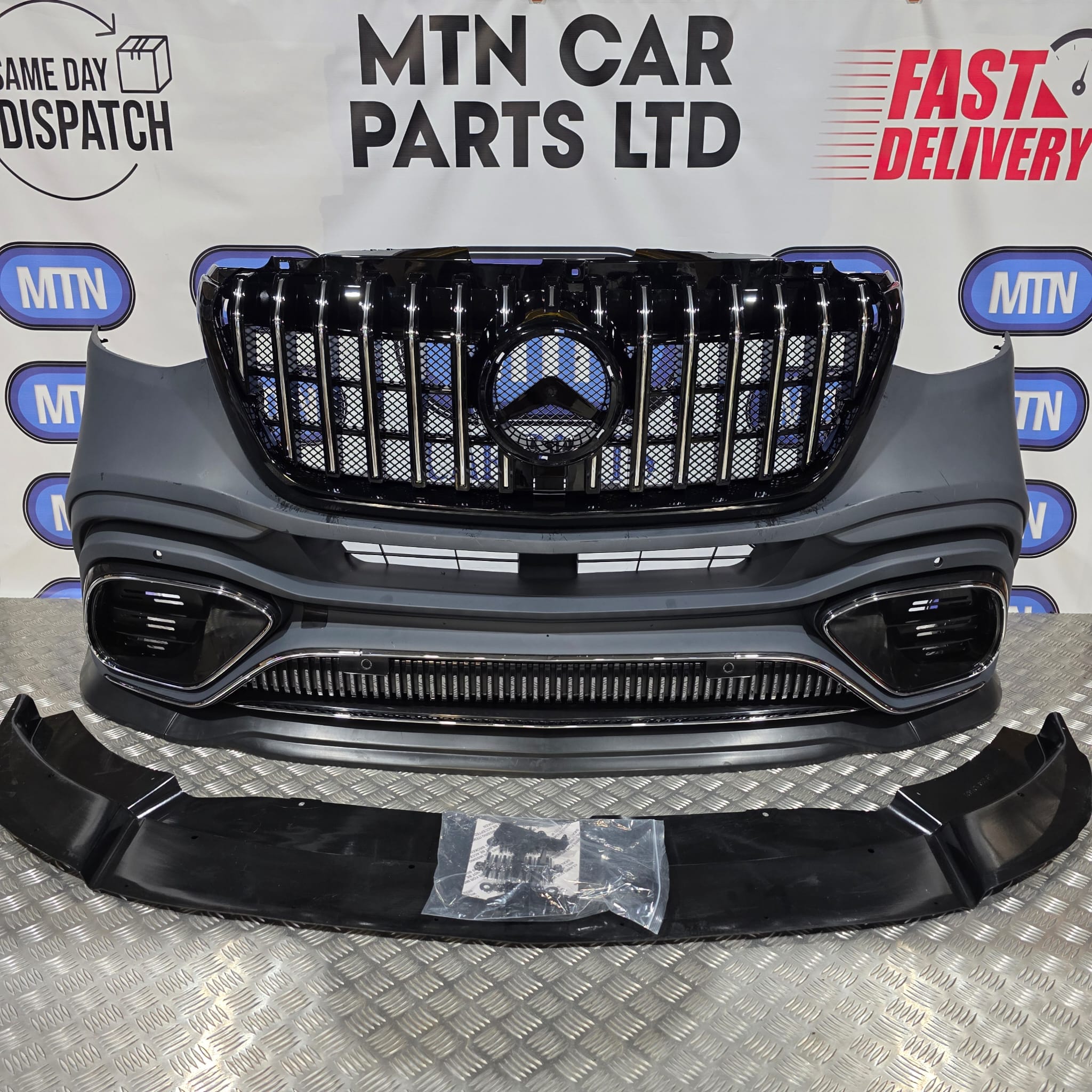 NEW Complete Front Bumper for Mercedes Sprinter 2018 onwards AMG STYLE GTR W907