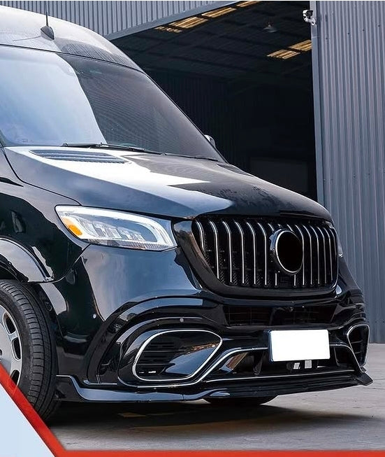 NEW Complete Front Bumper for Mercedes Sprinter 2018 onwards AMG STYLE GTR W907