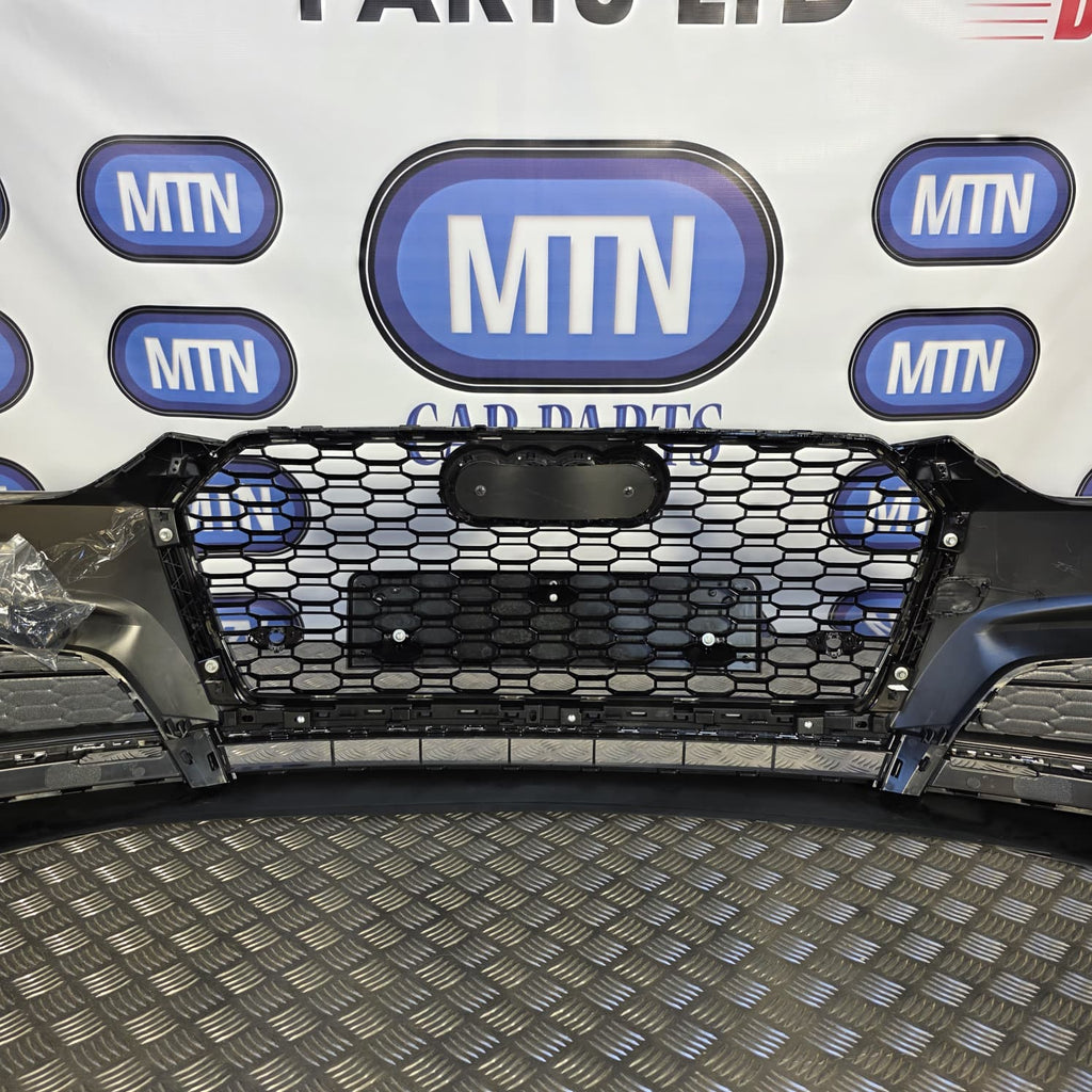 New Front Bumper Complete for Audi A5 / S5 B9 2016-2019 Prefacelift S-Line Grill