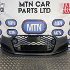 New Front Bumper Complete for Audi A5 / S5 B9 2016-2019 Prefacelift S-Line Grill