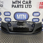 New Front Bumper Complete for Audi A5 / S5 B9 2016-2019 Prefacelift S-Line Grill