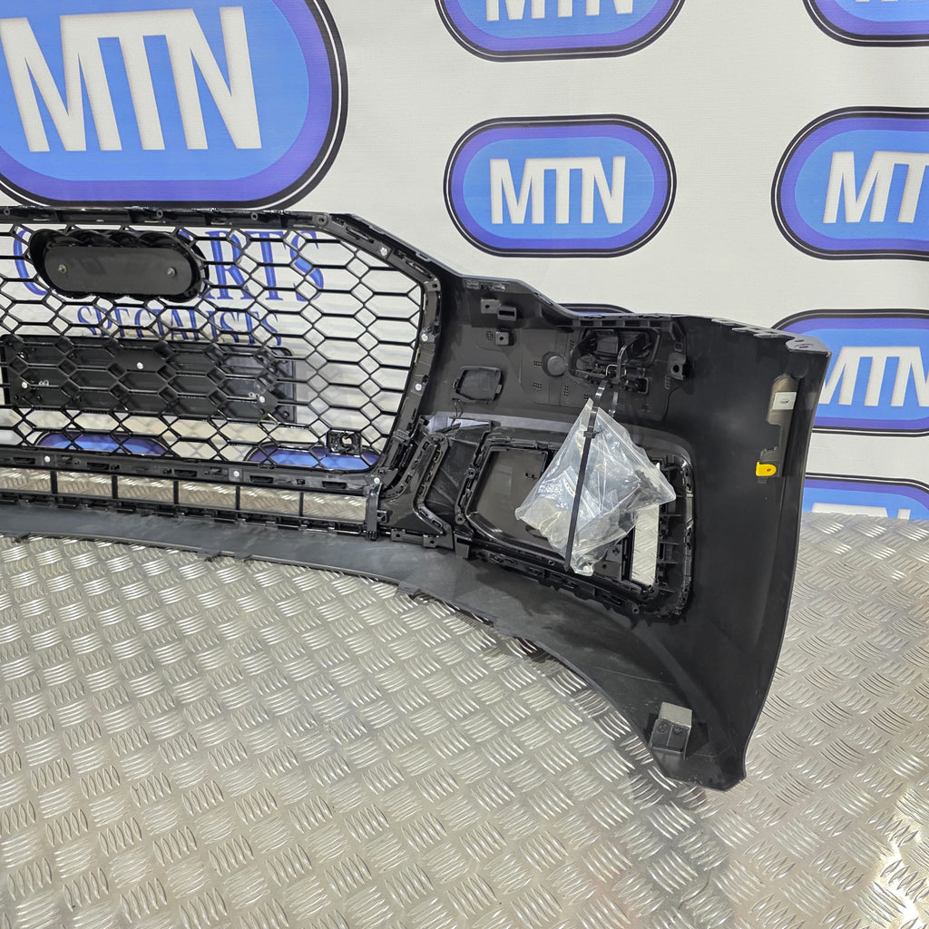 New Complete Front Bumper for Audi A6 / S6 C8 2019 - 2024 S-Line Honeycomb Grill