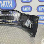 New Complete Front Bumper for Audi A6 / S6 C8 2019 - 2024 S-Line Honeycomb Grill