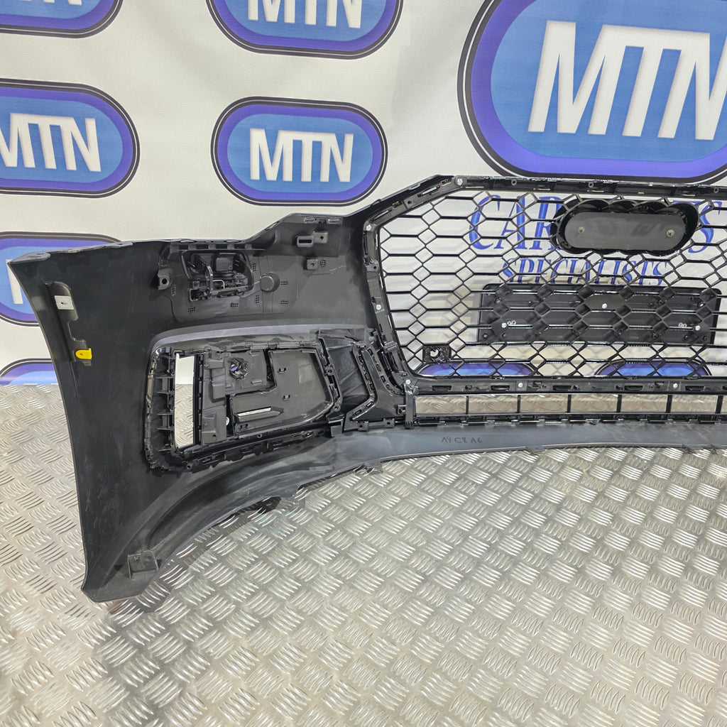 New Complete Front Bumper for Audi A6 / S6 C8 2019 - 2024 S-Line Honeycomb Grill