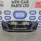 Complete Front Bumper – Audi A5 / S5 B9.5 Facelift 2020–2024 S-Line Grill