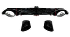 Rear Diffuser for Audi A3 / S3 8Y 2020-2024 RS3 Style with Exhaust Tips