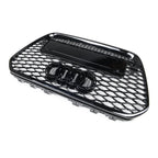 Honeycomb Grill for Audi A6 / S6 C7 2011-2014 Prefacelift Grille Gloss Black Q