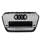 Honeycomb Grill for Audi A6 / S6 C7 2011-2014 Prefacelift Grille Gloss Black Q