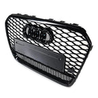 Honeycomb Grill for Audi A6 / S6 C7 2011-2014 Prefacelift Grille Gloss Black Q
