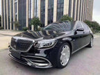 FRONT BACK BUMPER FOR MERCEDES W222 S Class Maybach S680 OBSIDIAN BLACK 14-20