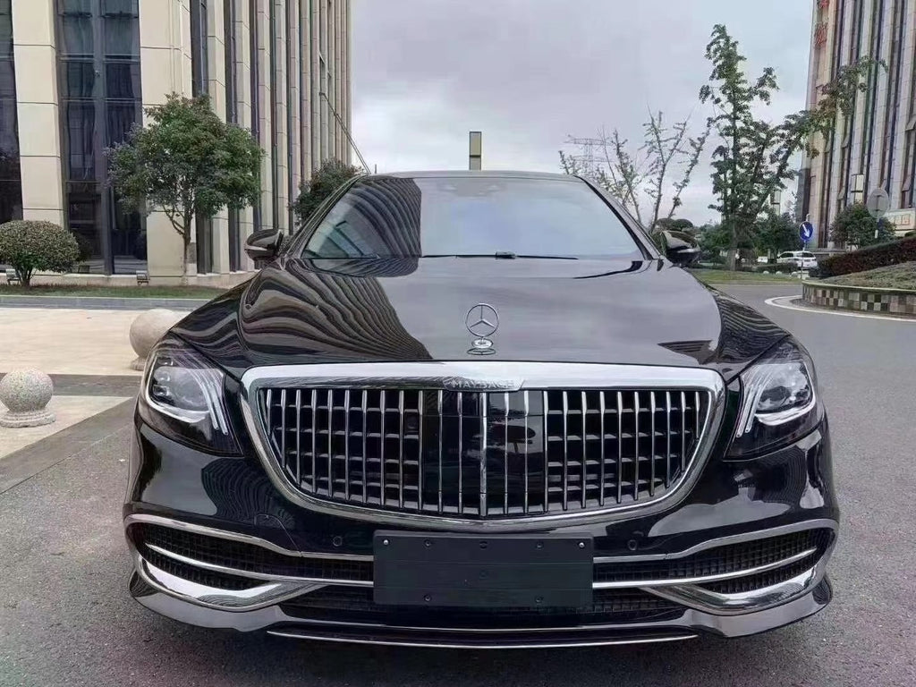 FRONT BACK BUMPER FOR MERCEDES W222 S Class Maybach S680 OBSIDIAN BLACK 14-20