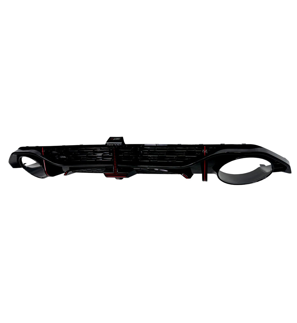 Rear Diffuser for Audi A3 / S3 8Y 2020-2024 RS3 Style with Exhaust Tips