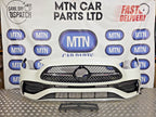 COMPLETE FRONT BUMPER FOR MERCEDES C CLASS W206 AMG LINE 22-25 PEARL WHITE
