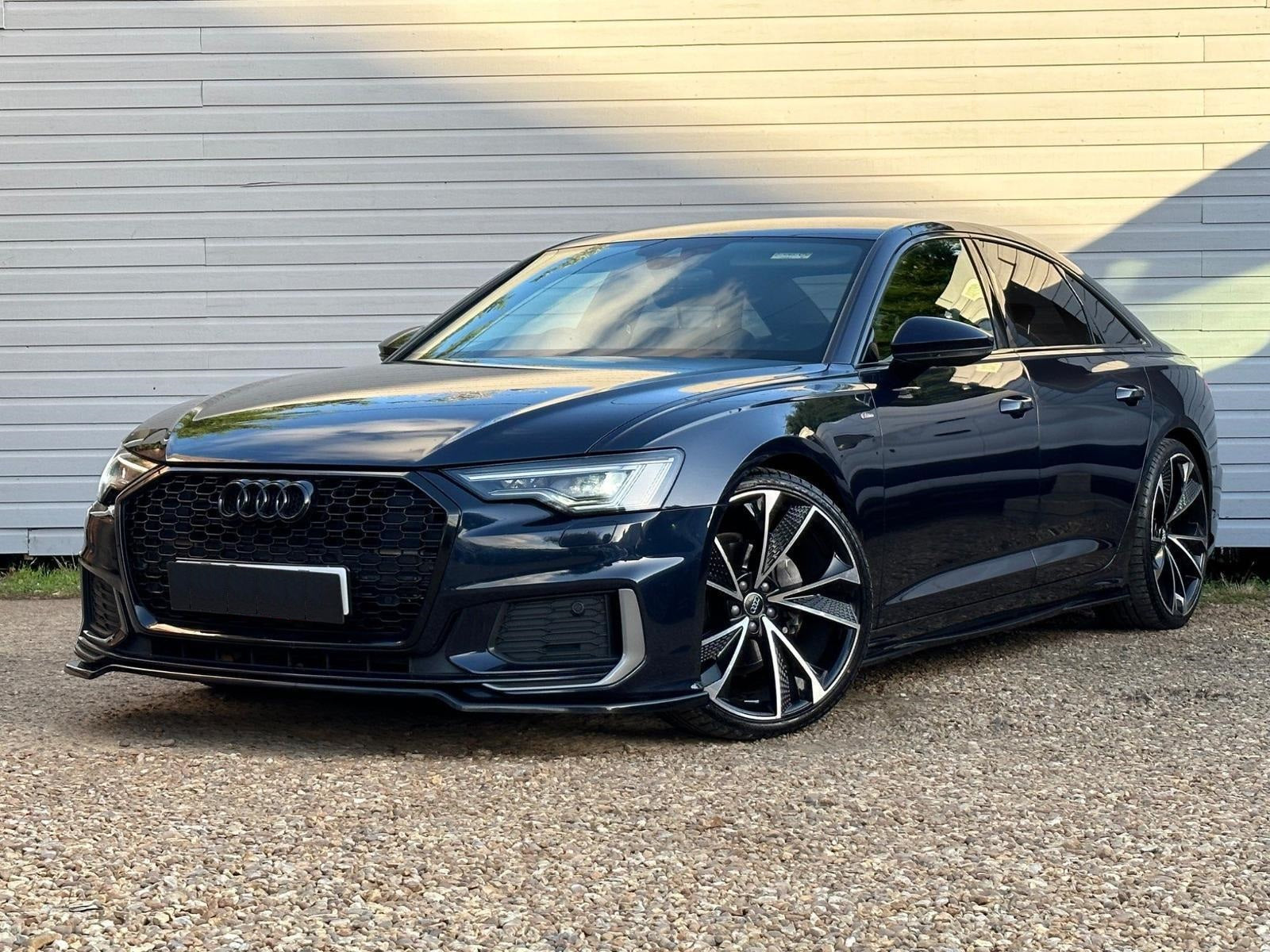 New Complete Front Bumper for Audi A6 / S6 C8 2019 - 2024 S-Line Honeycomb Grill
