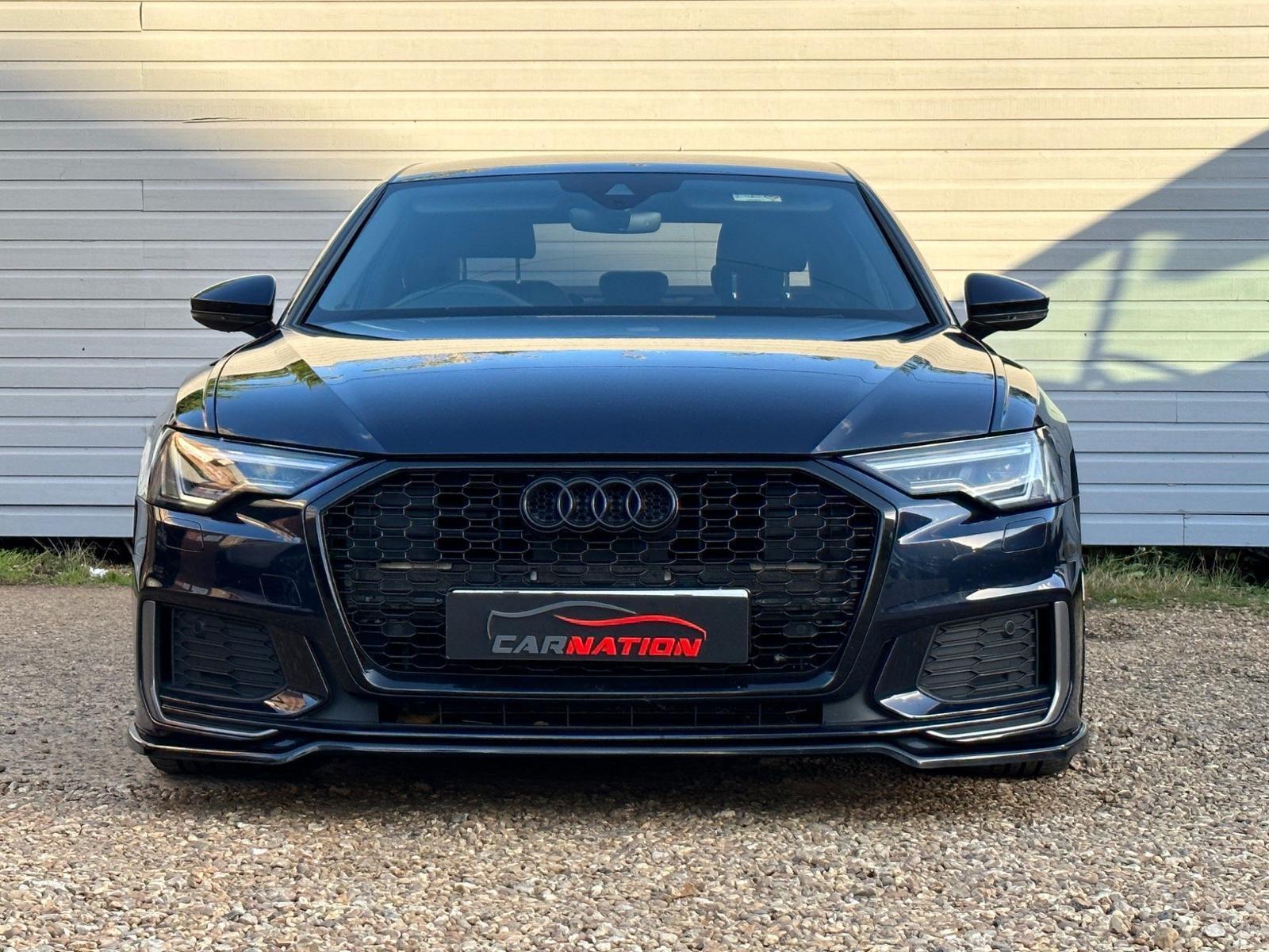 New Complete Front Bumper for Audi A6 / S6 C8 2019 - 2024 S-Line Honeycomb Grill