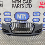 NEW Complete Front Bumper for Audi A4 / S4 B9 2019-2020 Honeycomb Grill S-Line