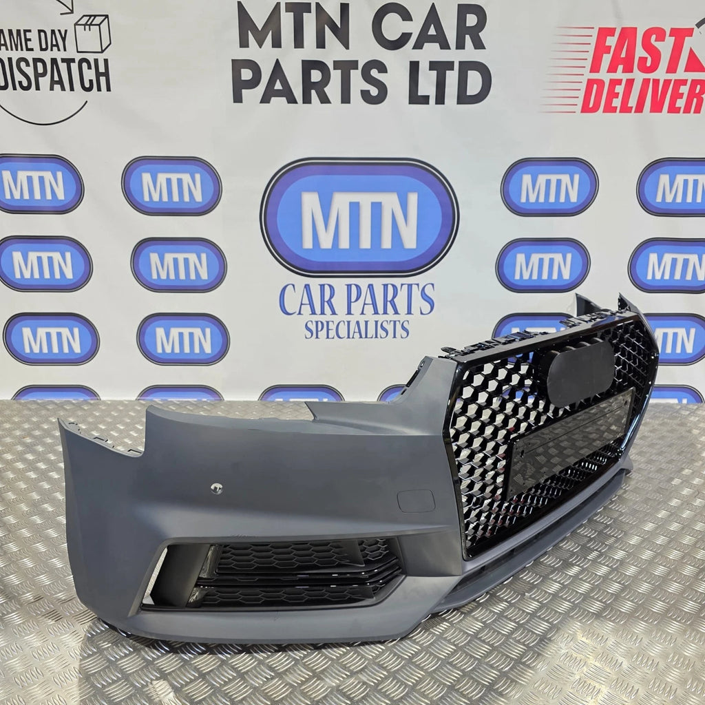 NEW Complete Front Bumper for Audi A4 / S4 B9 2016 - 2019 Pre facelift S-Line