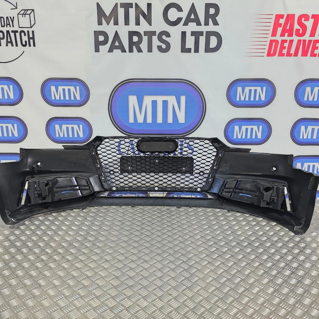 NEW Complete Front Bumper for Audi A4 / S4 B9 2016 - 2019 Pre facelift S-Line