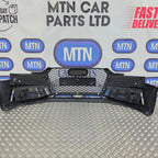 NEW Complete Front Bumper for Audi A4 / S4 B9 2016 - 2019 Pre facelift S-Line