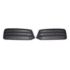 Audi A1 8X 2015-2018 Front Bumper Fog Light Grill Grilles Cover Trim (Pair)