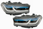 Complete Bodykit for BMW G30 17-20 to G30 LCI M5 2022 Front & Rear Bumpers, Side Skirts, Front & Rear Lights, Grille