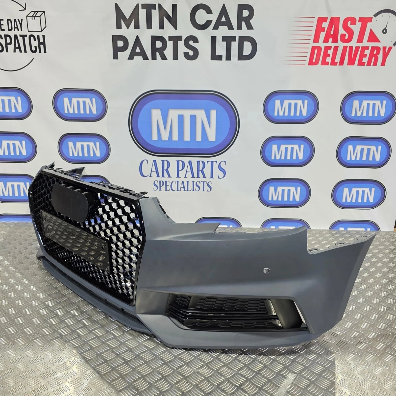 NEW Complete Front Bumper for Audi A4 / S4 B9 2016 - 2019 Pre facelift S-Line