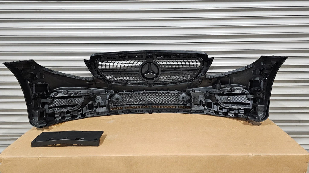 FRONT BUMPER FOR MERCEDES E CLASS W213 AMG LINE BLACK C197 OBSIDIAN BLACK