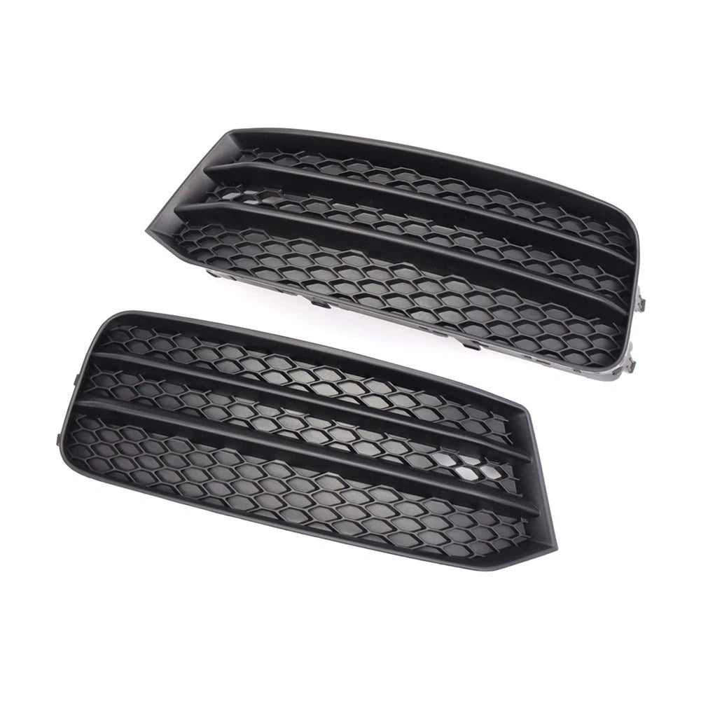 Audi A1 8X 2015-2018 Front Bumper Fog Light Grill Grilles Cover Trim (Pair)