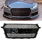 Honeycomb Grill for Audi TT / TTS 2014-2020 MK3 Grille Gloss Black