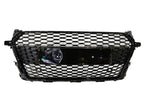 Honeycomb Grill for Audi TT / TTS 2014-2020 MK3 Grille Gloss Black