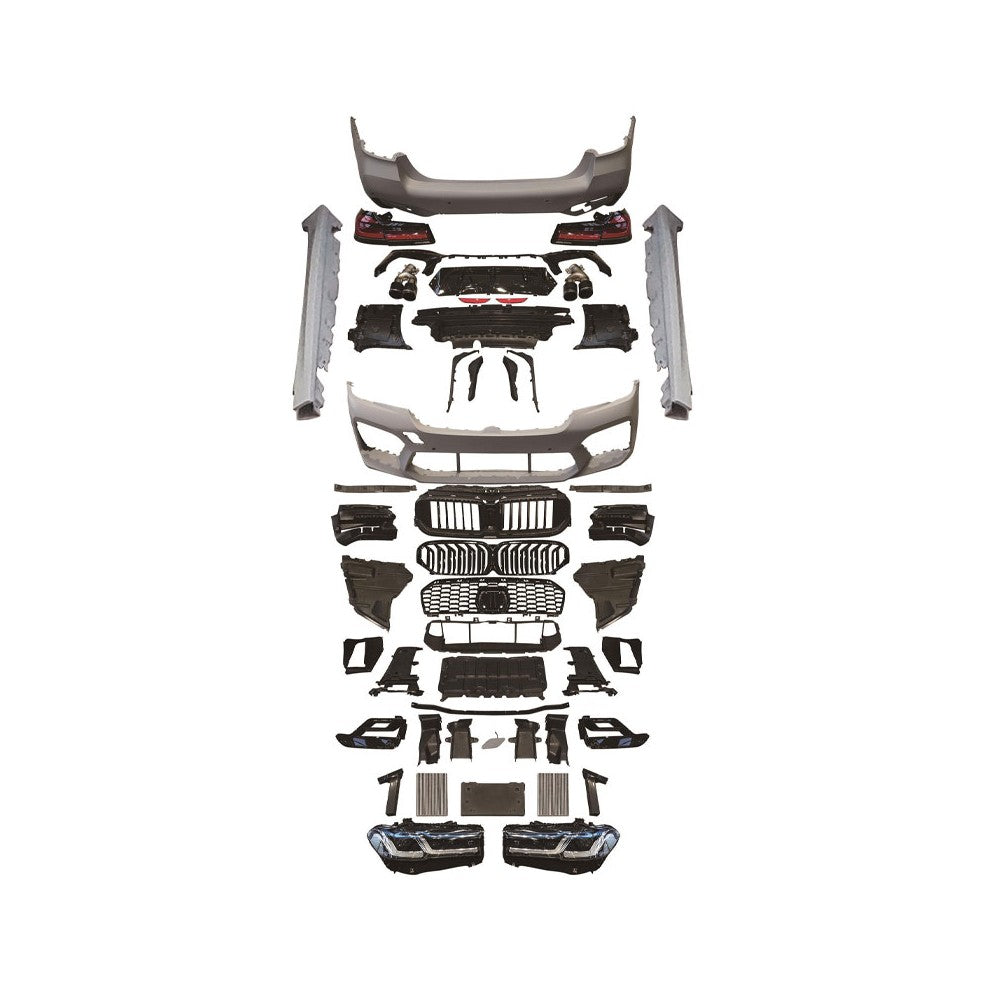 Complete Bodykit for BMW G30 17-20 to G30 LCI M5 2022 Front & Rear Bumpers, Side Skirts, Front & Rear Lights, Grille Main image